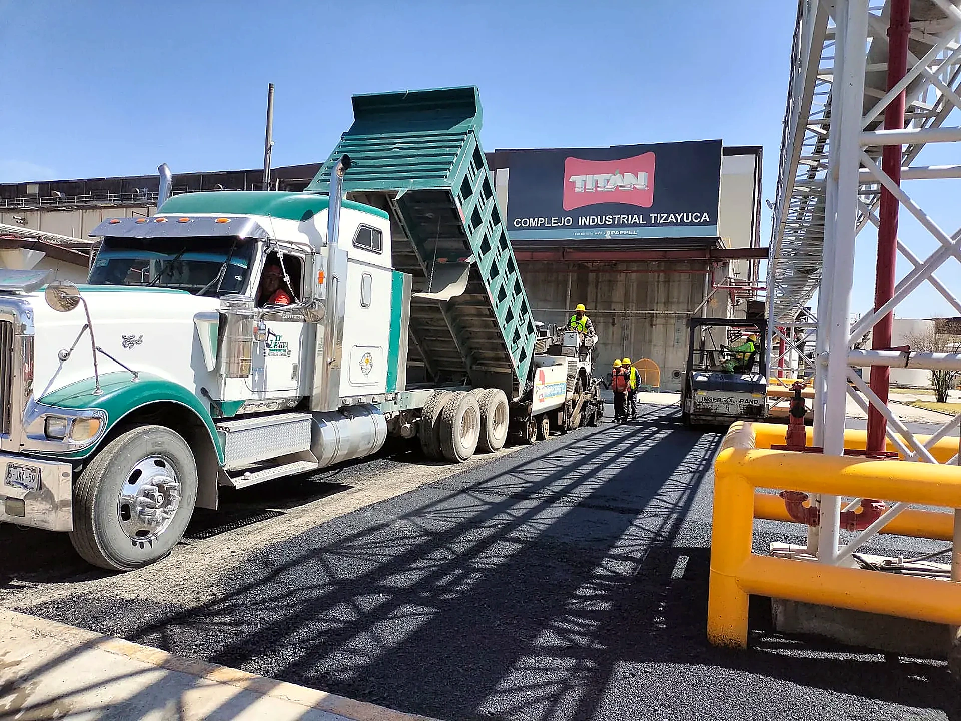 Pavimentación industrial