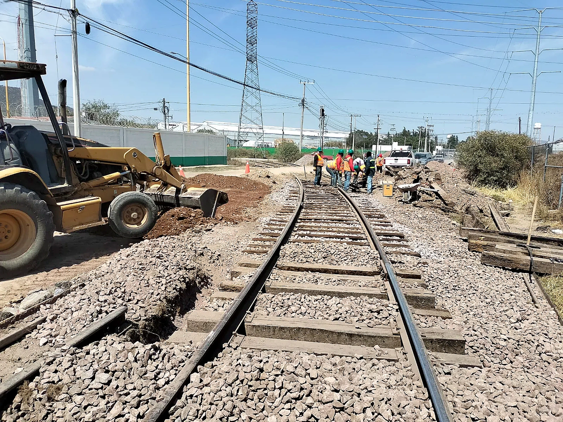 Rehabilitación de vía férrea